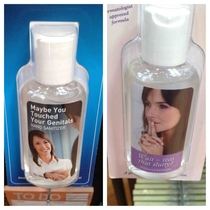 Found this hand sanitizers at the store