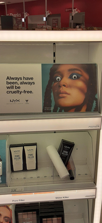 Found this in the make-up section of a local Target