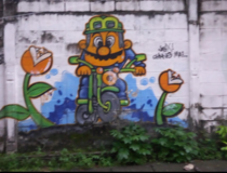 Found this on a wall in Chiang Mai Thailand