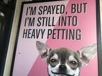 Found this poster outside of a local liquor store