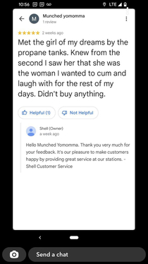 Found this review at a local Shell gas station
