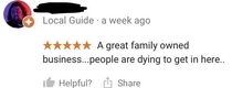 Found this review for a funeral home Im dead
