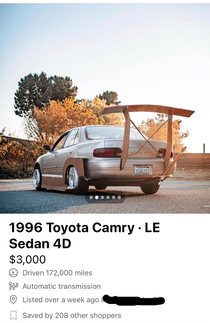 Found this Toyota Camry on FB marketplace