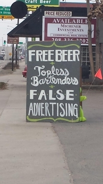 Free beer