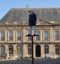 French Seagul in Le Havre city