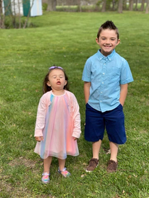 Friend asked his daughter to smile for Easter Pictures he got this in return