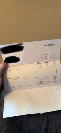 Friend of mine received this in the mail from a girl he cheated on