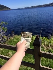 Friend of mine went to Loch Ness and tried to summon the monsta by offering it the one thing it couldnt resist