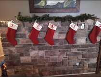 Friend of mine went to visit his sister for the holidays  Can confirm these are their initials 