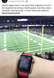 From a friend of a friend at last weekends SaintsPanthers game