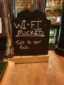 From a pub in Glasgow