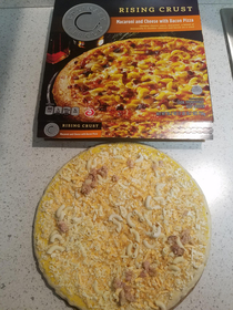 Frozen Pizza is always a fun let down