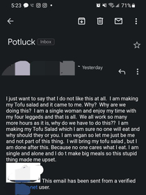 Fucking Tofu Salad