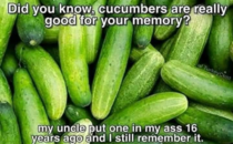 Fun fact about cucumbers