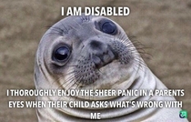 Fun with disabilities part one