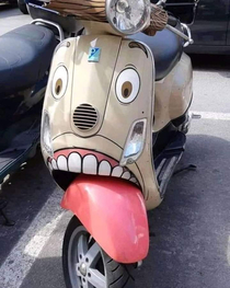 Funniest scooter i have ever seen