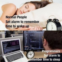 Funny But True Difference between Normal Lifes and Programmer Lifes