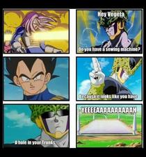 Funny for us DBZ fans check it out