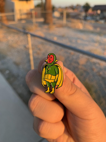 Funny little pin I got my hands on