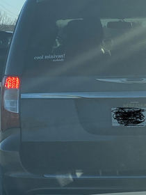 Funny window decal