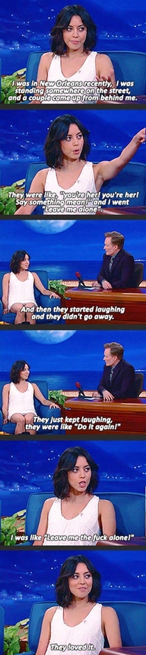 Further proof that Aubrey Plaza is awesome