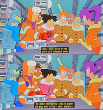 Futurama might have predicted the great toilet paper shortage