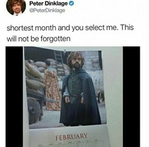 Game of thrones Calendar