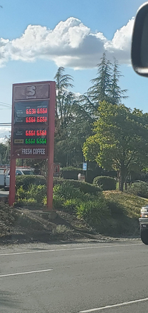 Gas prices are hellishly high in California