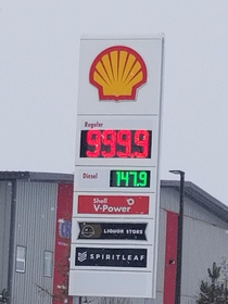 Gas prices really jumped up in Alberta damn