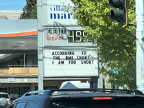 Gas station in Seattle