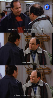 George Costanza A Mans Man