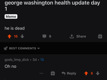 George Washington Update