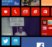Get a Windows Phone they said information at a glance they said