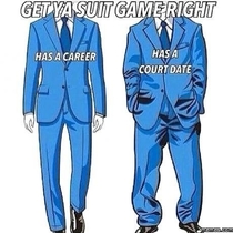 Get ya suit game right