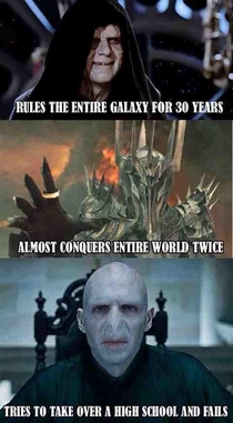 Get your shit together Voldemort