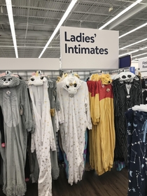 Getting intimate at Walmart