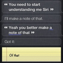 Getting real tired of this Siri