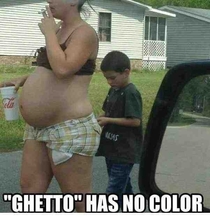 Ghetto has NO color