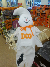 Ghost I found at a store around Halloween
