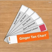 Ginger Tan Chart