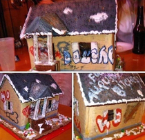 Gingerbread crack house