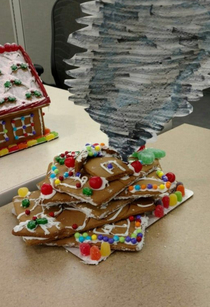 Gingerbread house of 
