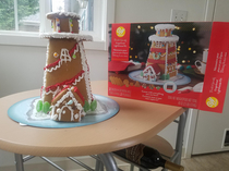 Gingerbread light house