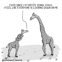 Giraffe yoga