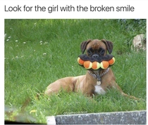 Girl with the broken smile