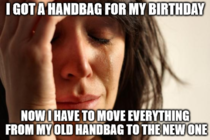 Girlfriend dropped this one on me today after buying her a handbag