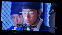 Girlfriend like to watch Korean dramas I think the sub meant to read bonded