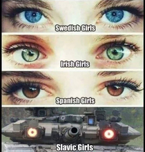 Girls eyes are blyatiful 