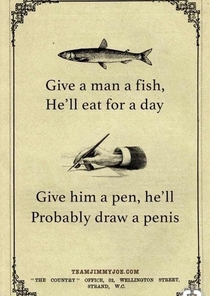 Give a man a fish