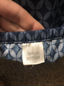 Glad to see my fitted sheet is so open-minded